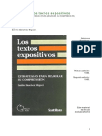 SANCHEZ MIGUEL Emilio La Psicologia de La Comprension de Textos