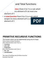 Partial and Total Functions
