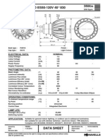 350 M Refled Es50-120V 40° 830: Dimensions (MM)