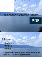 Komponen-Komponen Bahasa