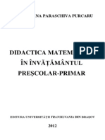 Didactica Matematicii - Purcaru