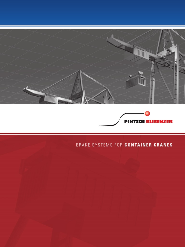Brake Systems For Container Cranes | PDF | Brake | Valve
