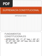 SUPREMACÍA CONSTITUCIONAL