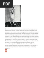 Vitamins and Defeciency