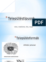 3 Településtípusok