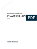 Pravo Osiguranja - Pomoćni Materijal Za Pripremu Ispita PDF