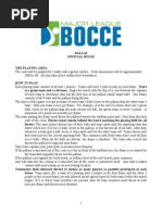 Download Major League Bocce Dallas Rules by Tiney Ricciardi SN231168120 doc pdf