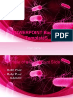 Powerpoint Bacteria Templates Backgrounds for Powerpoint