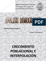 Crecimiento Poblacional e Interpolación(2)