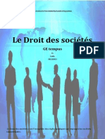 Cours Droit Des Sociétés