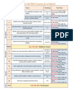 Fa2013 6.002x at A Glance