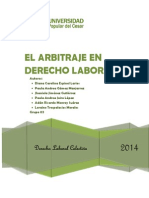 1-El Arbitraje en Derecho Laboral