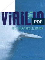 Paul Virilio 2010 The Great Accelerator