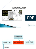 Herencia Multifactorial y Patrones No Clasicos. Dra. Alba