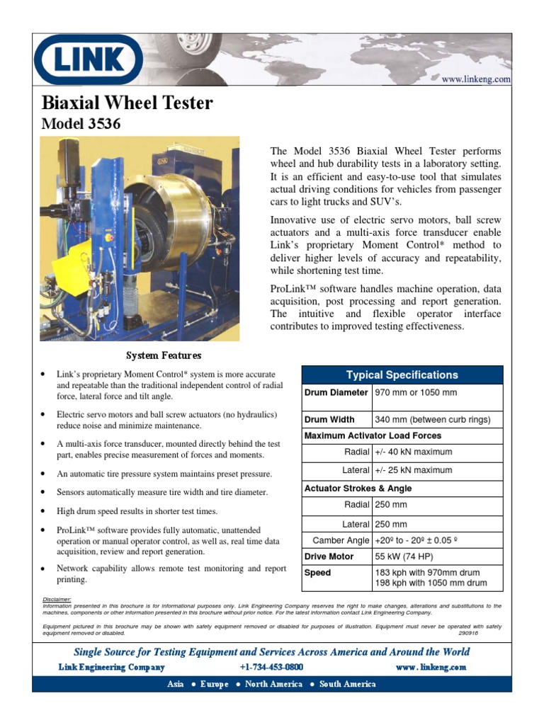 Biaxial Wheel Tester | PDF