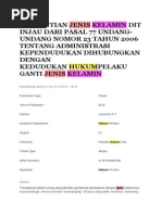 Download Tugas Ehk Trans Gender by Danu Bagoes SN231187485 doc pdf