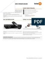 Total TV Ponuda sa Cjenovnikom 140123
