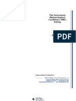 The Instrument Meteorological Conditions (IMC) Rating - Pilot's Notes - Writing Technologies