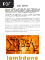 Download SIGMA GAMMA LAMBDA INTERNATIONAL COLLEGIATE AND PROFESSIONAL SERVICE FRATERNITY AND SORORITY Brief History by sigma_gamma_lambda1962 SN23119002 doc pdf