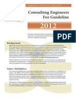 CEBC Fee Guidelines 2012