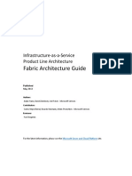 IaaS Product Line Architecture Fabric Architecture Guide