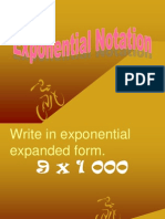 Exponential Expanded