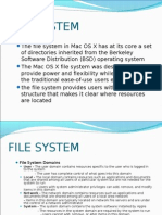 File System Mac Os X