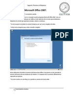 Instalación de Microsoft Office 2007