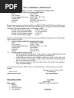 Draft Pernyataan Pinjam Tempat