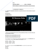 Prueba Sistema Solar