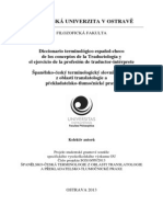 Diccionario Terminologico Espanol PDF