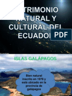 Patrimonio Natural y Cultural Del Ecuador