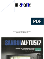 Hfe Sansui Au-517 Tu-517 Brochure