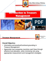 FEL109R Lecture 1 - Intro to Treasury Management