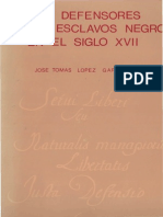 Lopez Jose Tomas Dos Defensores de Los Esclavos en El S Xvii