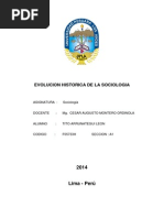 Monografía de Sociología