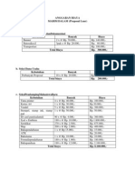 Anggaran Biaya Mabim Dalem (Revisi)