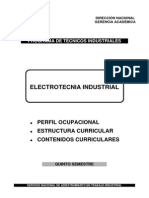 Electrotecnia Industrial - Semestre V