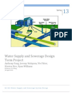 Water Supply and Sewerage Design