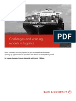 Challenges and Winning Models in Logistics