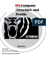 Yamaha Company Profile-Arpit