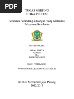 Download Peraturan Perundang-undangan Yang Melandasi Pelayanan Kesehatan by indahtirtya SN231235570 doc pdf