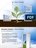 Metaphor Graphics - Plant / Growth: Enter Your Subheadline Here