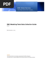 EMC Modeling Tools Data Collection Guide v1.17