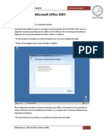 Instalación de Microsoft Office 2007