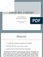 Droit Des Contrats