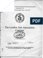 London Jute Association Contract