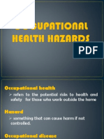 Occupatinal Health Hazards
