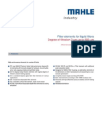 Filter Elements For Liquid Filters en