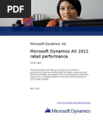 Microsoft Dynamics Ax 2012 Retail Performance